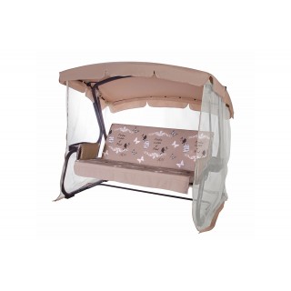 Качели садовые "Винтаж", цвет шоколад / Артикул A51C.552